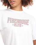 Firehouse Elite Rhinestone Text Cropped Tee