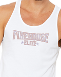 Firehouse Elite Rhinestone Text Tank Top