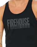 Firehouse Silver Drip Tank Top