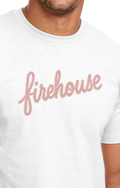 Firehouse Red Script Rhinestone T-Shirt