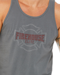 Firehouse Elite Badge Rhinestone Logo Tank Top